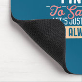 Lustige Finanzstudentin Mousepad (Ecke)