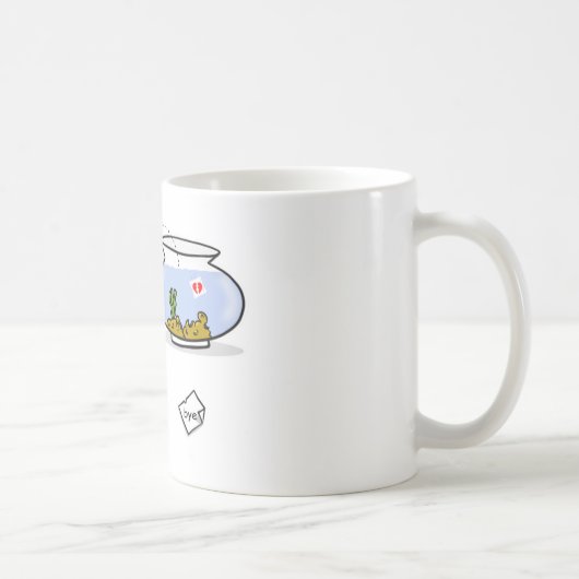 lustige Fische Kaffeetasse (Rechts)