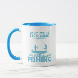 Lustige Fischer-Sprüche Tasse