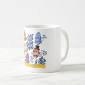 Lustige Fischfiguren Kaffeetasse (VorderseiteRechts)
