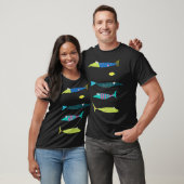 lustige Fischsammlung T-Shirt (Unisex)