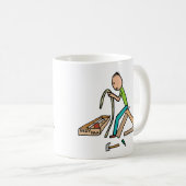 Lustige Flachverpackung Selbstmontage Kaffeetasse (VorderseiteRechts)