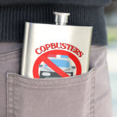 lustige Flasche "COPBUSTERS 2" Flachmann (Beispiel)