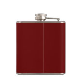 lustige Flasche "UNbeaufsichtigt" Flachmann (Rückseite)