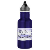 Lustige Flasche Uni-Professor-Wasser Edelstahlflasche (Rechts)