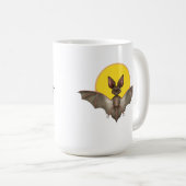 Lustige Fledermaus Kaffeetasse (VorderseiteRechts)