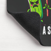 Lustige Fleischfresser-Mauspad Mousepad (Ecke)