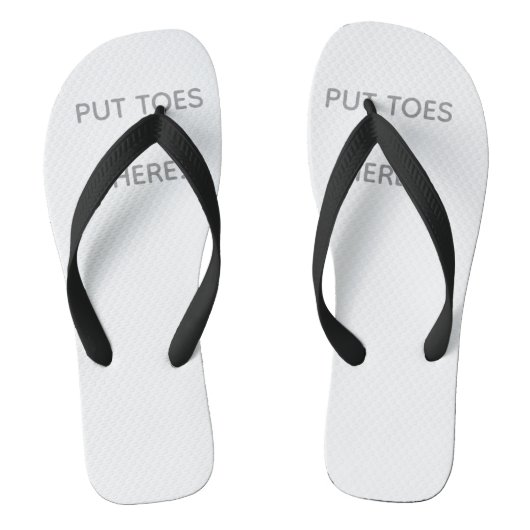 Lustige Flip Flops Badesandalen (Fußbett)