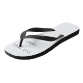 Lustige Flip Flops Badesandalen (Schrägansicht)