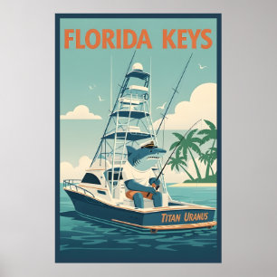 Lustige Florida Keys  Poster