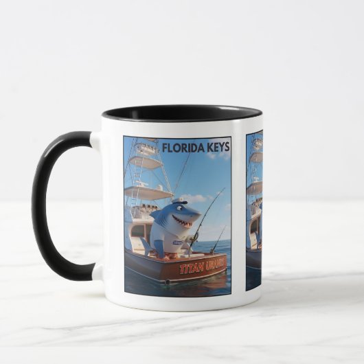 Lustige Florida Keys Tasse (Links)