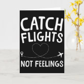 Lustige Flugbegleiter Kunst Für Männer Frauen Flug Karte (Gelbe Blume)