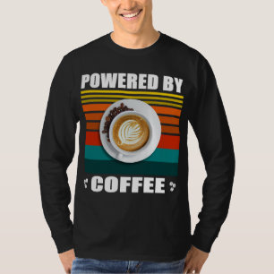 Lustige Foodie-Fans, angetrieben von echtem frisch T-Shirt