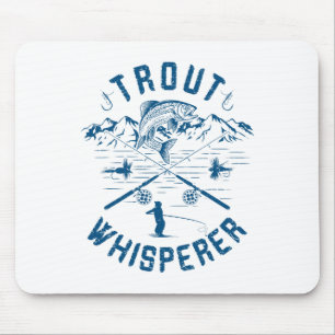 Lustige Forellenflyfishing-Geburtstags-Weihnachts- Mousepad