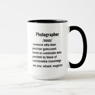 lustige Fotografen Definition Geschenke für Frauen Tasse
