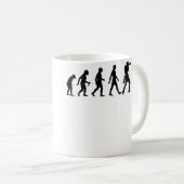 Lustige Fotografie - Evolution des Fotografen Kaffeetasse (VorderseiteRechts)