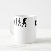Lustige Fotografie - Evolution des Fotografen Kaffeetasse (Vorderseite Links)