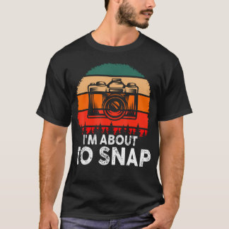 Lustige Fotografie für Männer Frauen Fotograf Kame T-Shirt