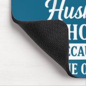 Lustige Frage Ehemanns-Wahl Ehefrau Mousepad (Ecke)