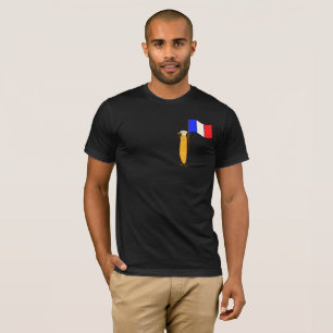 Lustige französische Baguette T-Shirt