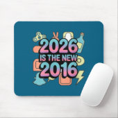 Lustige Frauen 2016 Retro Nostalgie V Mousepad (Mit Mouse)