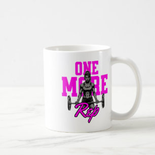 Lustige Frauen Gewichtheben Reps Bodybuilding Musk Kaffeetasse