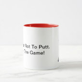 Lustige Frauen-Golfspieler-Schlag-Tasse Tasse (Zentrum)