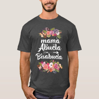 Lustige Frauen Mama Abuela Bisabuela Spanische Müt T-Shirt