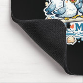 Lustige Frauenmutter Schreit Möwe Muttertag Ozean Mousepad (Ecke)