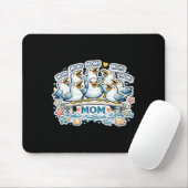 Lustige Frauenmutter Schreit Möwe Muttertag Ozean Mousepad (Mit Mouse)