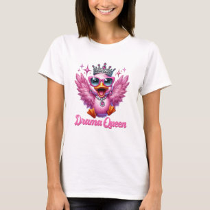 Lustige freche Glamour-Ente T-Shirt