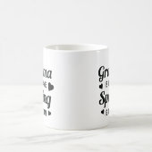Lustige freche Großmutter ist mein Namen-Verderben Kaffeetasse (Mittel)