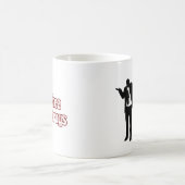 Lustige freie Shrugs-Kaffee-Tasse Kaffeetasse (Mittel)