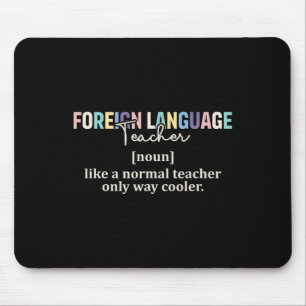 Lustige Fremdsprachenlehrer-Definition Zurück zu Mousepad