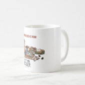 Lustige Frenchie-Mutter Weihnachtsgeschenk Kein Sc Kaffeetasse (VorderseiteRechts)