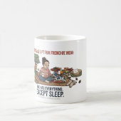 Lustige Frenchie-Mutter Weihnachtsgeschenk Kein Sc Kaffeetasse (Mittel)