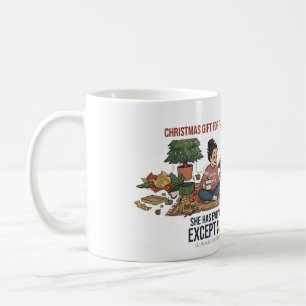 Lustige Frenchie-Mutter Weihnachtsgeschenk Kein Sc Kaffeetasse