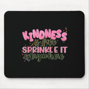 Lustige Freundlichkeit ist, es überall zu verstreu Mousepad