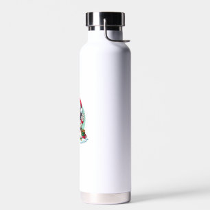 Lustige Friedenshand Shih Tzu Weihnachtslichter Da Trinkflasche