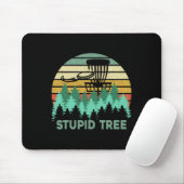 Lustige Frisbee Dumme Baum Disc Golf Geschenk Flie Mousepad (Mit Mouse)