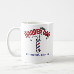 Lustige Friseur-Vater-Weisen-coolere Kaffeetasse
