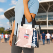 Lustige fröhliche Mode durchsichtige Tasche, um si
