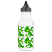 Lustige Frosch-Gefühl-wütende neugierige Trinkflasche (Rechts)