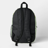 Lustige Frösche auf Achse Bedruckter Rucksack (Rückseite)