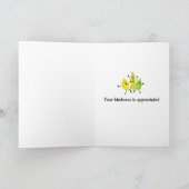 Lustige Früchtebande Danke (Innenseite)