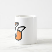 Lustige Fuchszeichnung Kaffeetasse (Mittel)