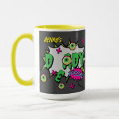 Lustige Fun DeADy Special Pop Art Tasse (Links)