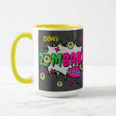 Lustige Fun ‘ZomBaby’ Special Pop Art Tasse (Links)