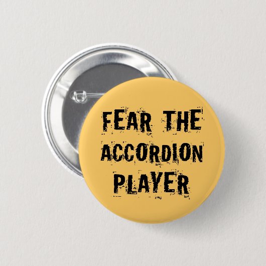 Lustige Furcht das Button (Vorne & Hinten)