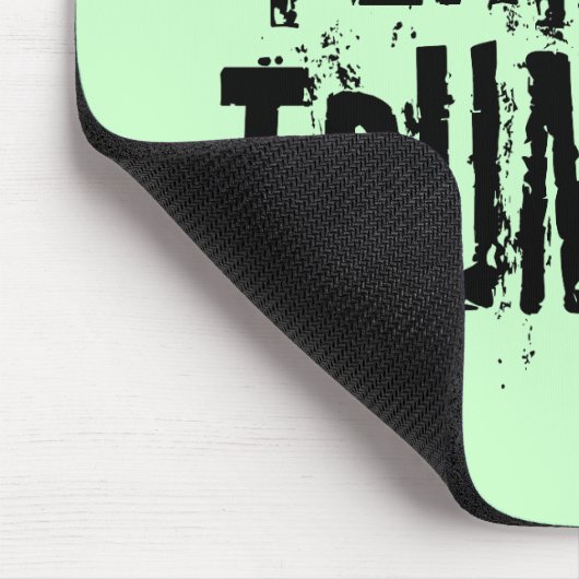 Lustige Furcht das Trompete-Geschenk Mousepad (Ecke)